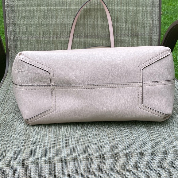 Kate Spade reversible tote pink cream with mini change purse - Picture 3 of 7